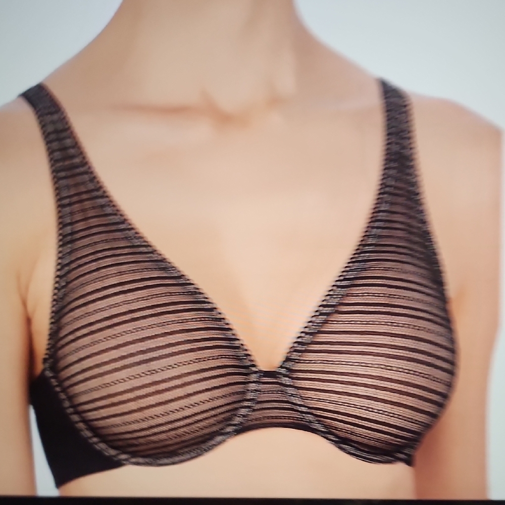 NATORI Revive Full Fit Sheer Mesh  Underwire Bra Size 34B
